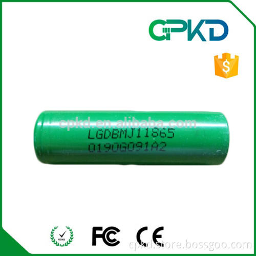 Korea 18650 MJ1 3.6V 3500mah high rate discharge battery
